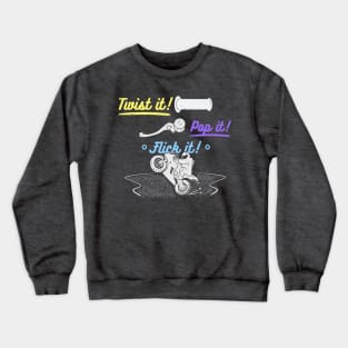 Bop a wheelie! Crewneck Sweatshirt